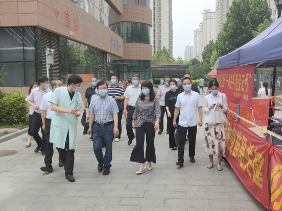 ‘星空体育app官网’长安区疫苗接种工作获省医保局调研组充分